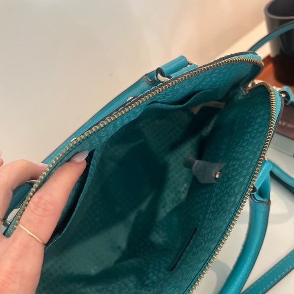 Kate Spade Sadie some satchel handbag turquoise - Picture 3 of 7
